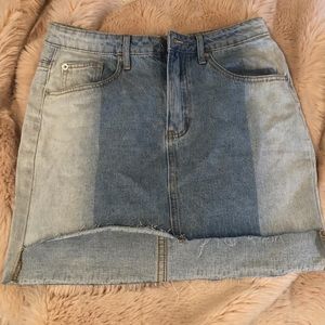 Denim skirt